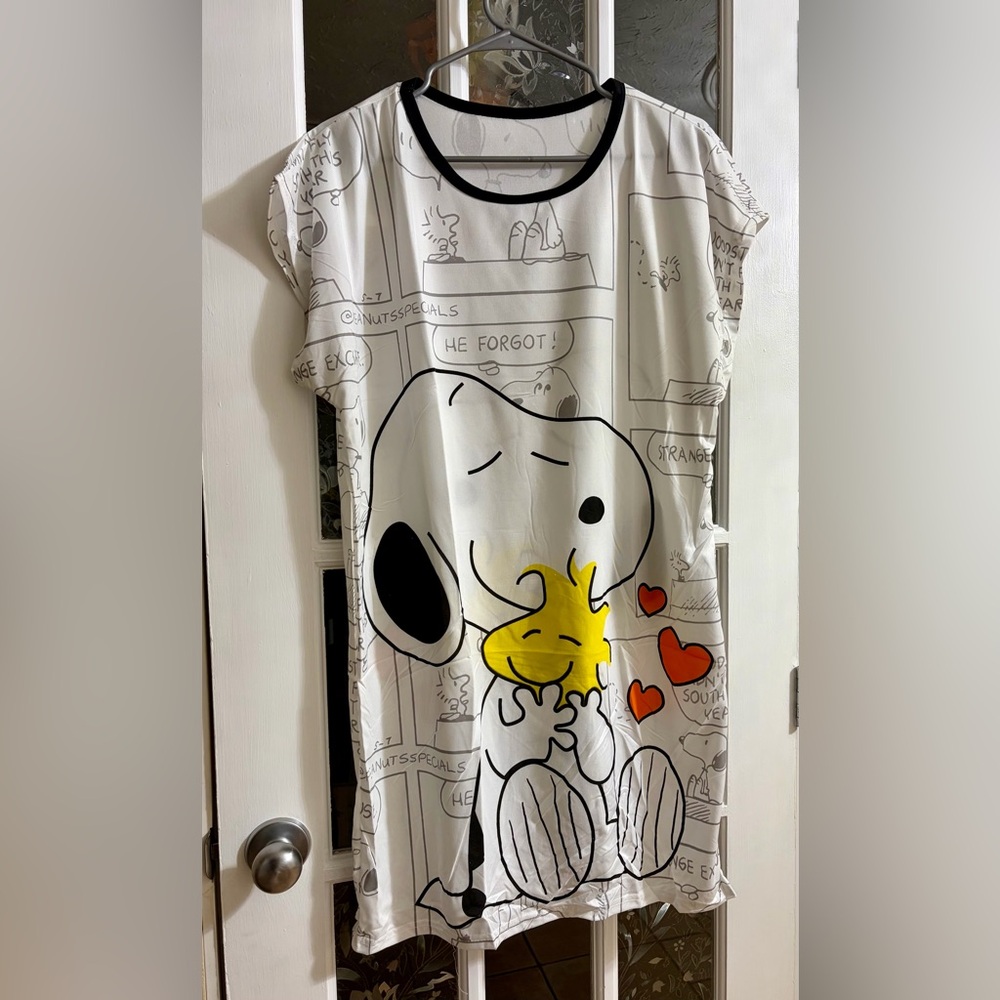 Snoopy and Woodstock night wear
